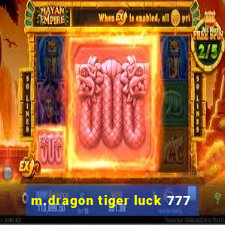 m.dragon tiger luck 777